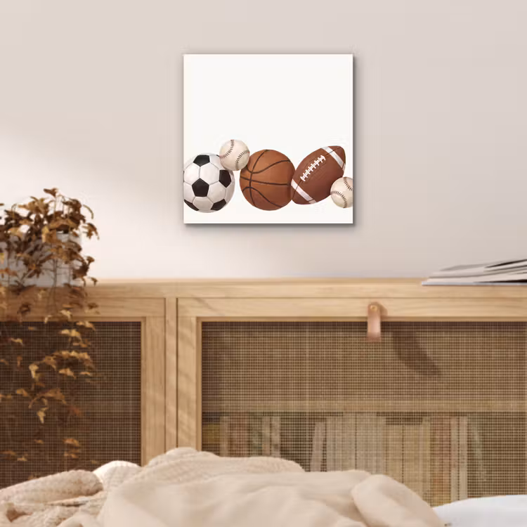 Sport - Ballen - Illustratie aluminium wit klein -sfeer3