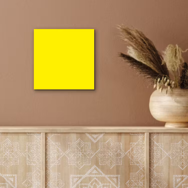 Sunshine - Glow - Geel aluminium wit klein 46 -sfeer4