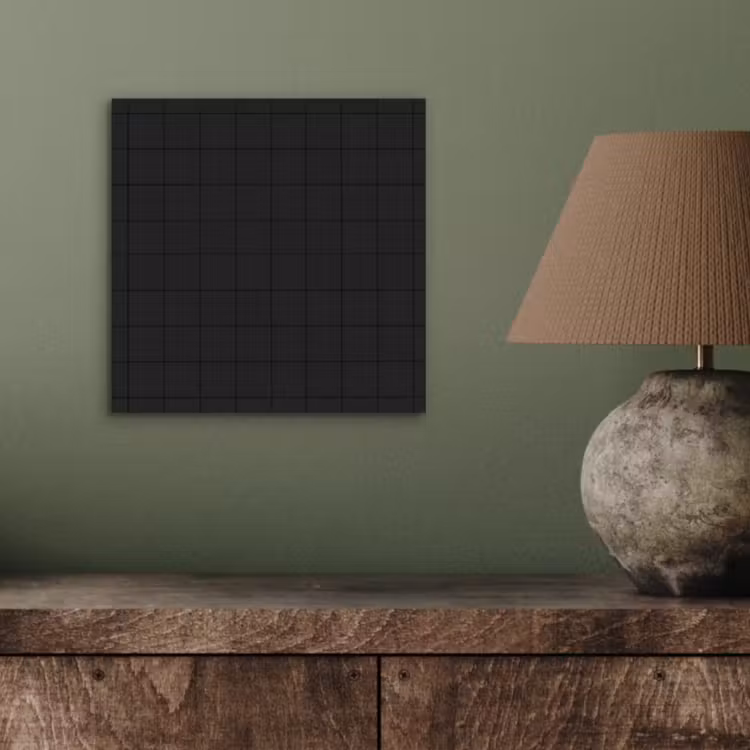 Tegels - Patroon - Mat - Zwart aluminium wit klein 46 -sfeer2