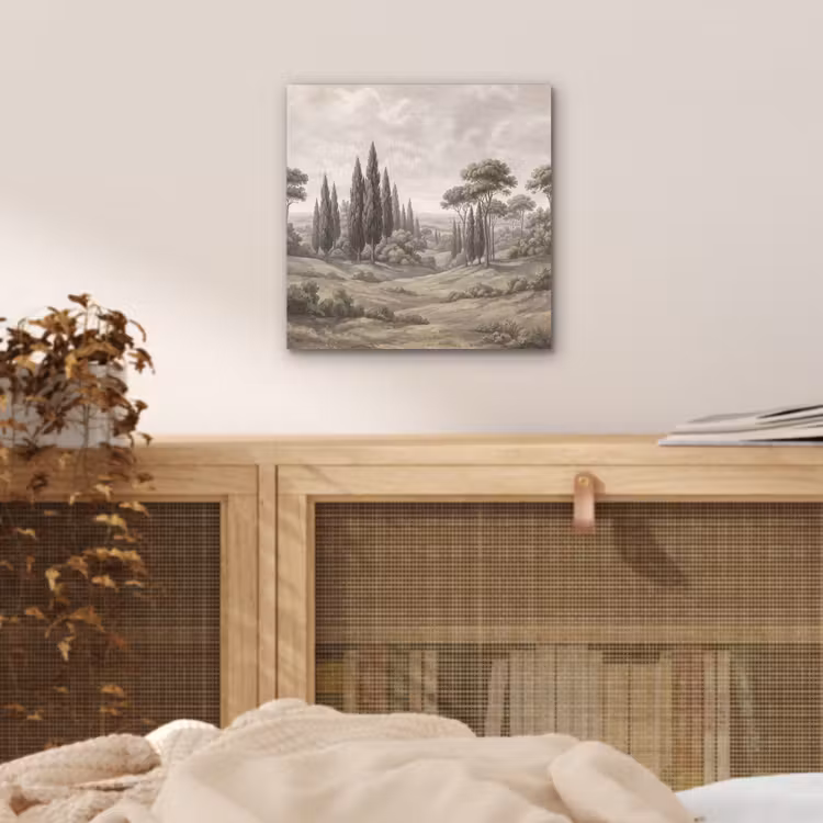 Vallei - Bos - Natuur - Groen aluminium wit klein -sfeer3