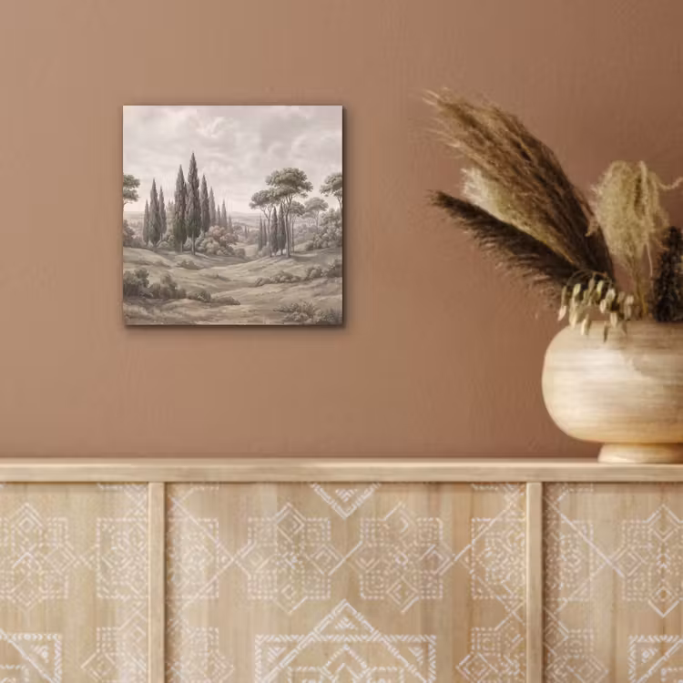 Vallei - Bos - Natuur - Groen aluminium wit klein -sfeer4