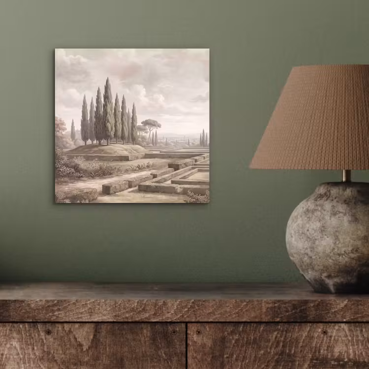 Vallei - Tuin - Natuur - Groen aluminium wit klein -sfeer2
