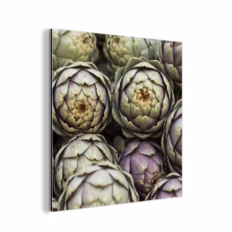 aluminium wall art - Vegetables - Fresh - Food - Groenten - Vers - Eten aluminium wit klein