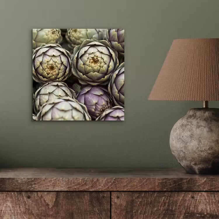 aluminium wall art - Vegetables - Fresh - Food - Groenten - Vers - Eten aluminium wit klein