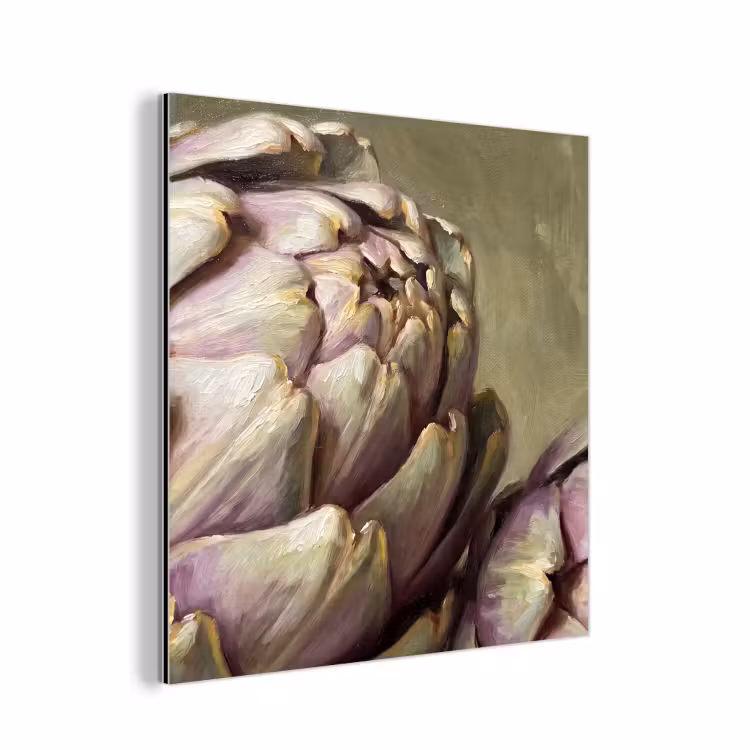aluminium wall art - Vegetables - Still Life - Painting - Groente - Stilleven - Schilderij aluminium wit klein