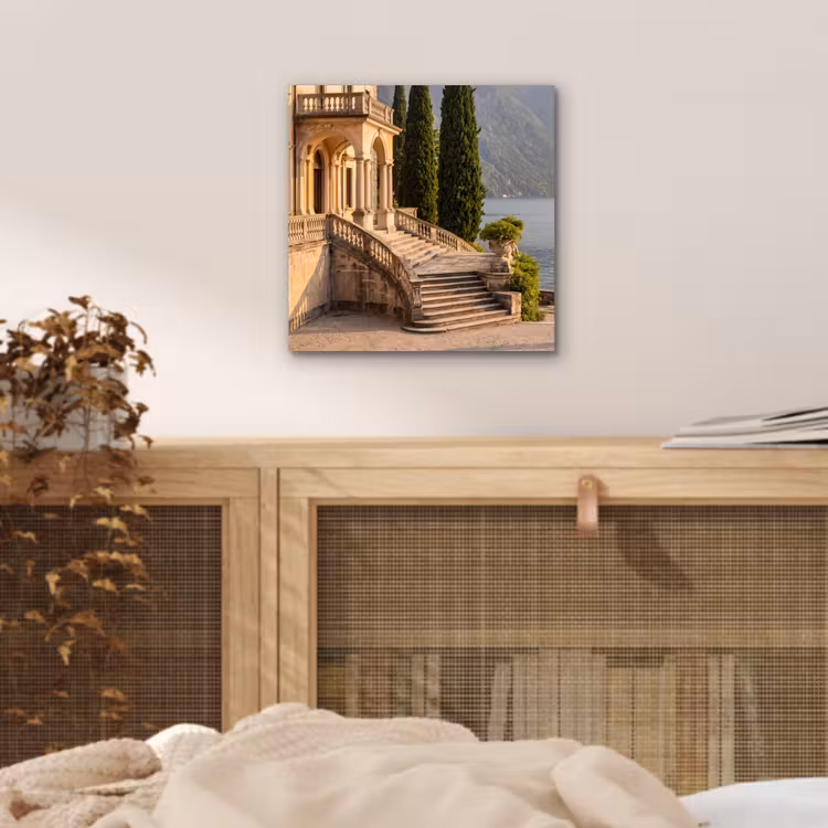 aluminium wall art - Villa - Water - Stairs - Villa - water -trappen aluminium wit klein