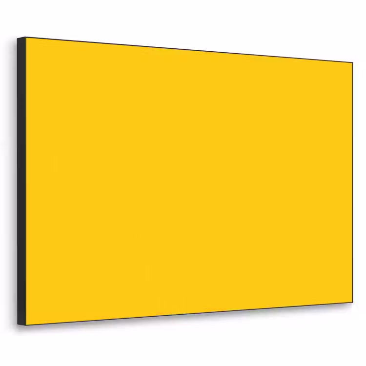 Antique - Gold - Geel Textielframe zwart klein 947 -3d