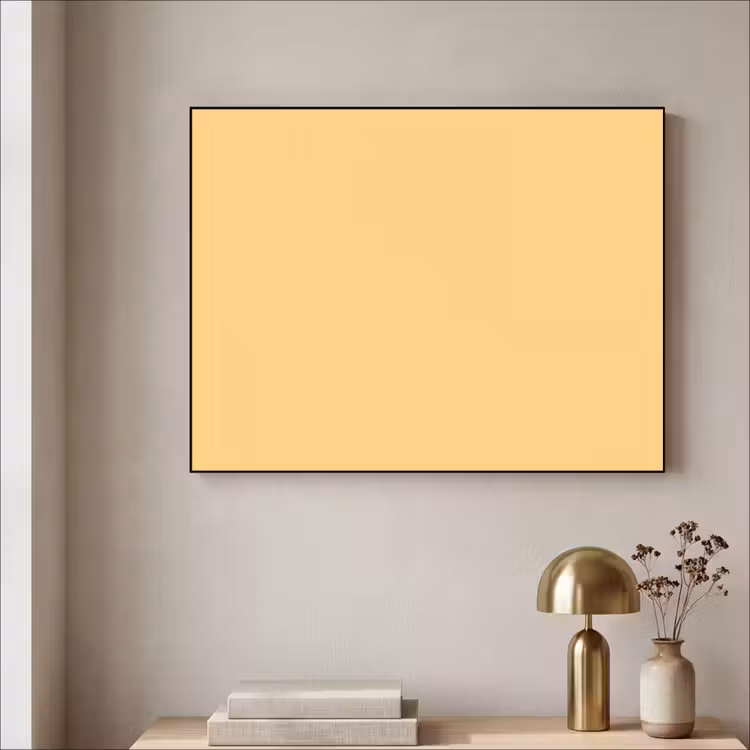 Apricot - Ice - Oranje Textielframe zwart klein 947 -sfeer2
