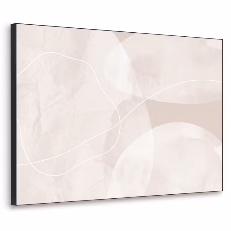 Art Frame - Art - Lines - Modern - Kunst - Lijnen - Modern Textielframe zwart klein