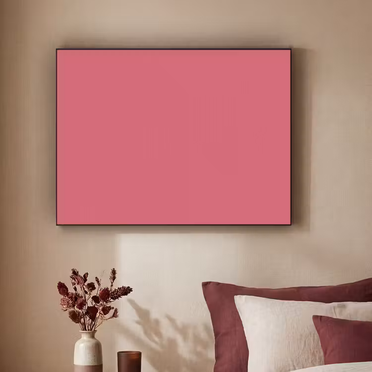 Crimson - Rose - Roze Textielframe zwart klein 947 -sfeer1