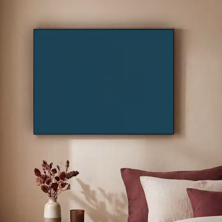 Dark - Indigo - Blauw Textielframe zwart klein 947 -sfeer1