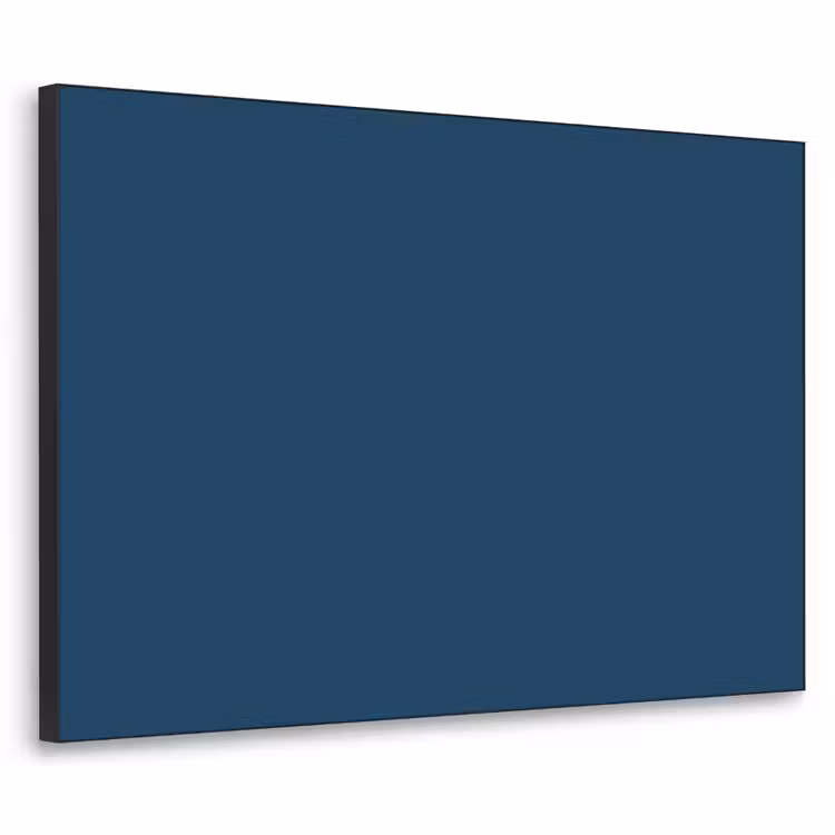 Deep - Ocean - Blauw Textielframe zwart klein 947 -3d