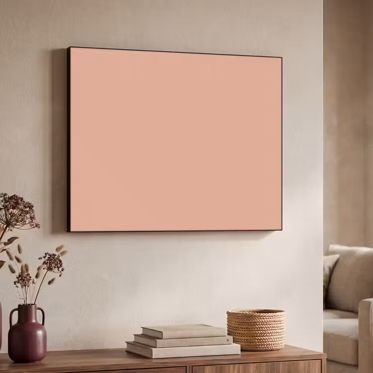 Dusty - Rose - Roze Textielframe zwart klein 947 -sfeer3