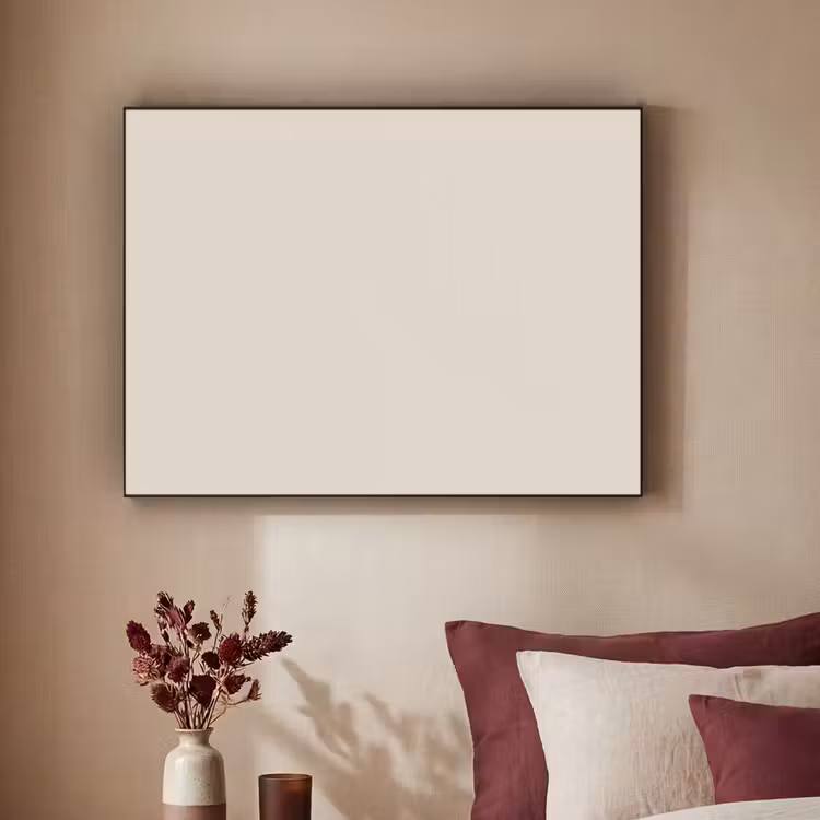 Fresh - Linen - Nude Textielframe zwart klein 947 -sfeer1
