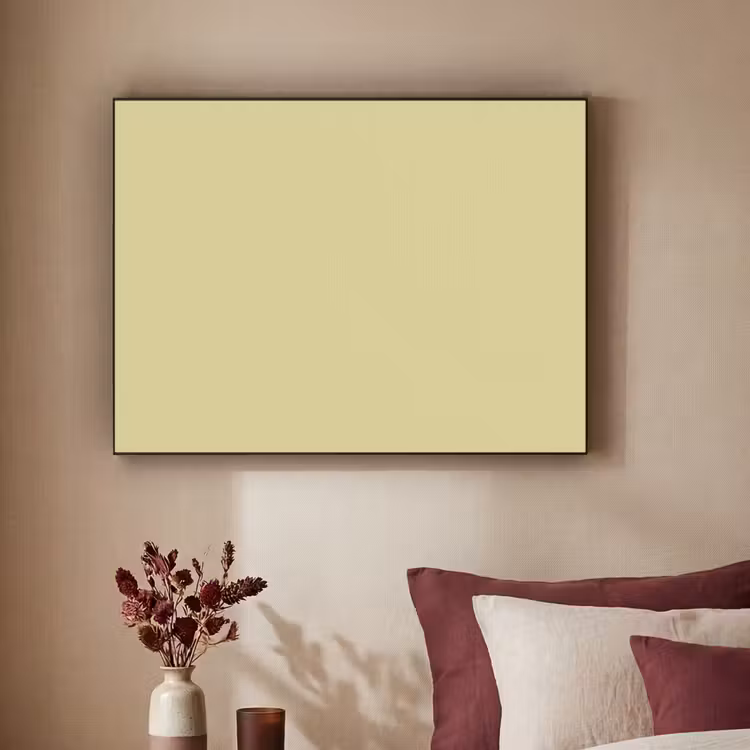 Golden - Clover - Geel Textielframe zwart klein 947 -sfeer1