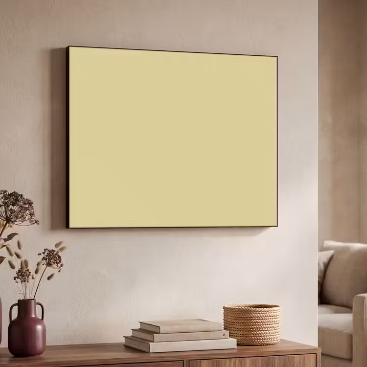 Golden - Clover - Geel Textielframe zwart klein 947 -sfeer3