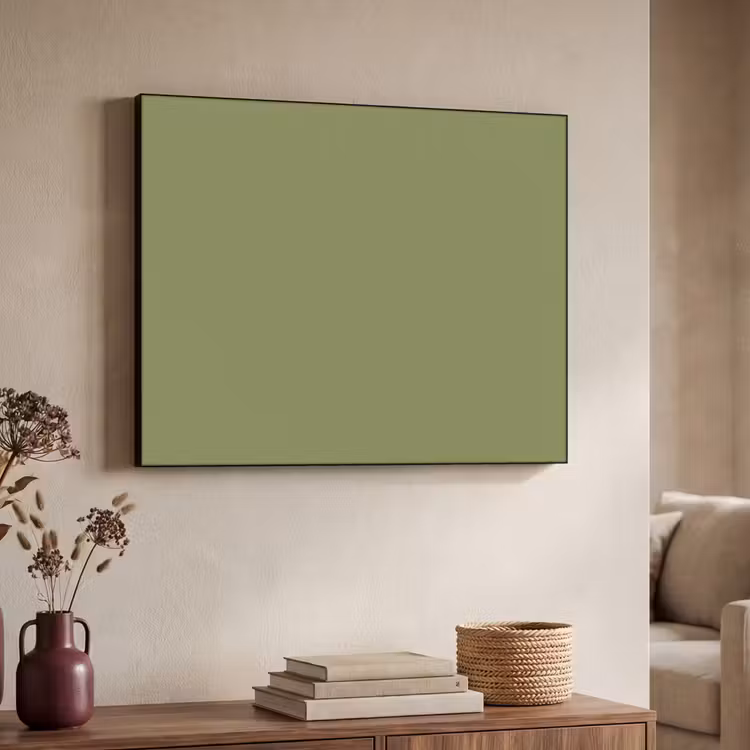 Herbal - Matcha - Groen Textielframe zwart klein 947 -sfeer3