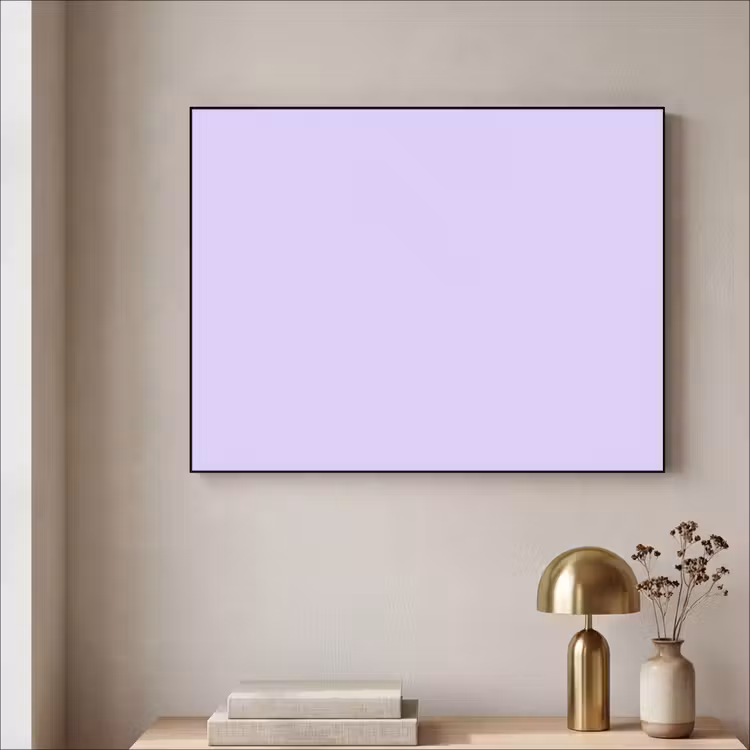 Light - Orchid - Paars Textielframe zwart klein 947 -sfeer2