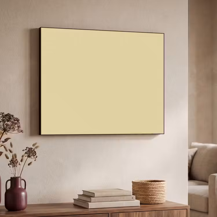 Mellow - Touch - Geel Textielframe zwart klein 947 -sfeer3