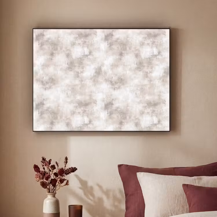 Organisch - Patroon - Gemêleerd Textielframe zwart klein 947 -sfeer1