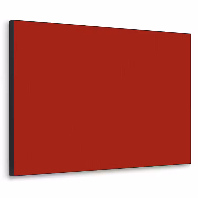 Oxblood - Maroon - Rood Textielframe zwart klein 947 -3d