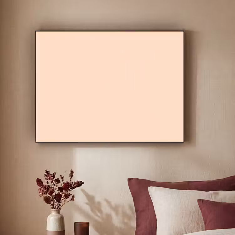 Pale - Peach - Nude Textielframe zwart klein 947 -sfeer1