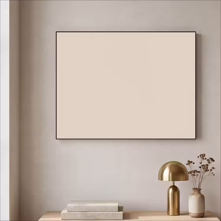 Raw - Linen - Nude Textielframe zwart klein 947 -sfeer2