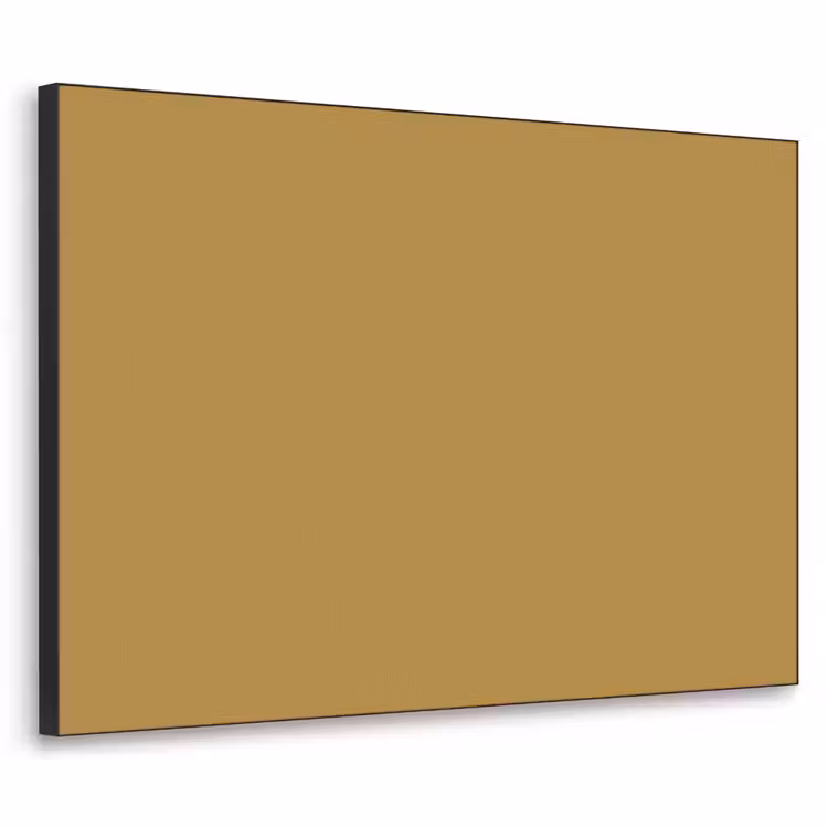 Rhythmic - Ochre - Geel Textielframe zwart klein 947 -3d