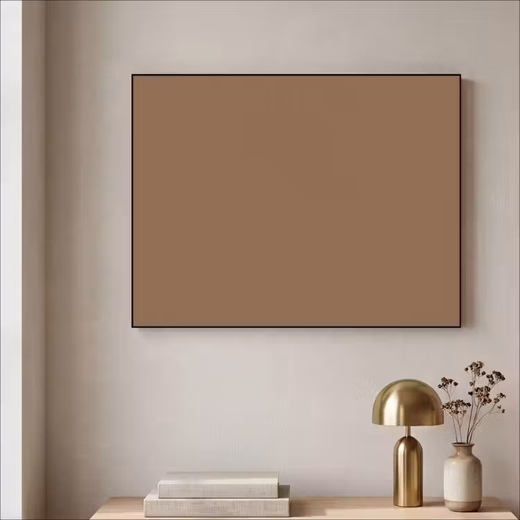 Soft - Walnut - Bruin Textielframe zwart klein 947 -sfeer2