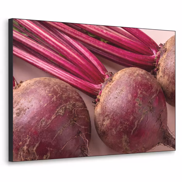 Art Frame - Vegetables - Red - Fresh - Groente - Rood - Vers Textielframe zwart klein