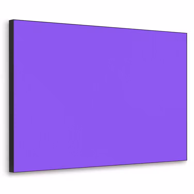 Vivid - Violet - Paars Textielframe zwart klein 947 -3d