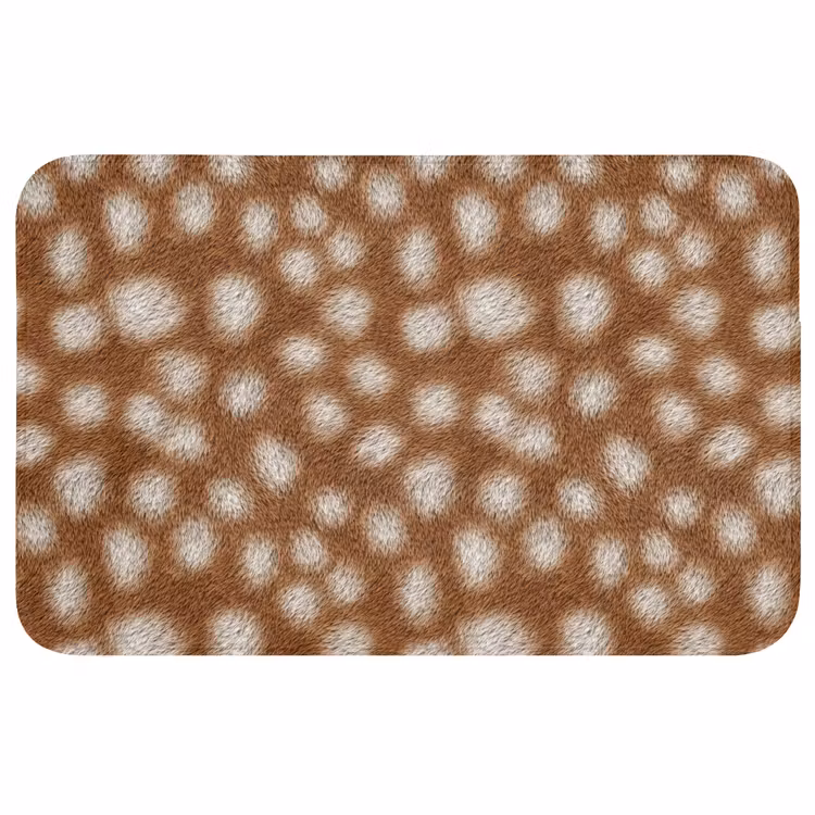 Hert - Vacht - Bruin Badmat middel 997 -3d
