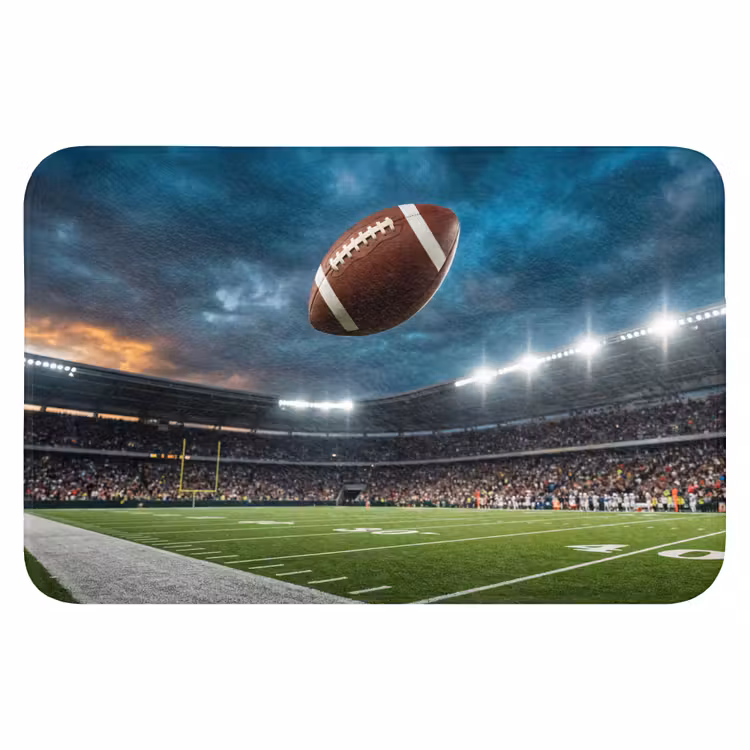 Football - Bal - Stadion - Sport Badmat klein -3d
