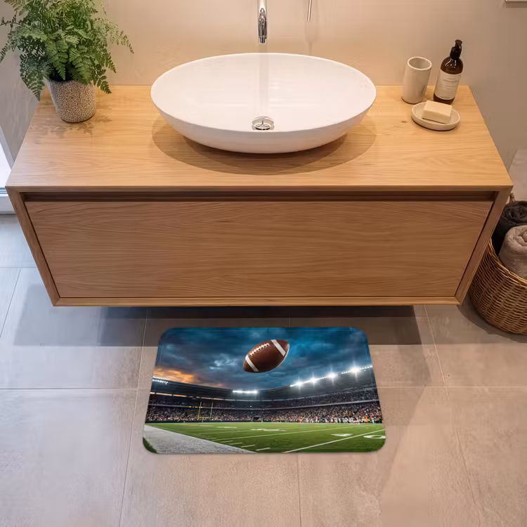 Football - Bal - Stadion - Sport Badmat klein -sfeer1
