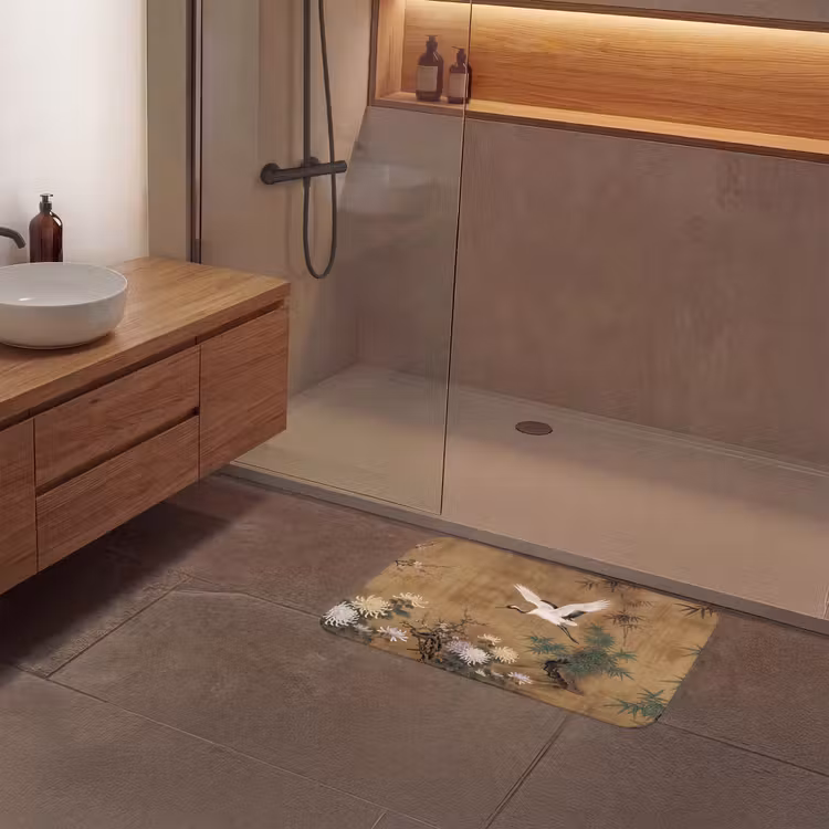 Oosters - Elegant - Kleurrijk Badmat klein -sfeer2