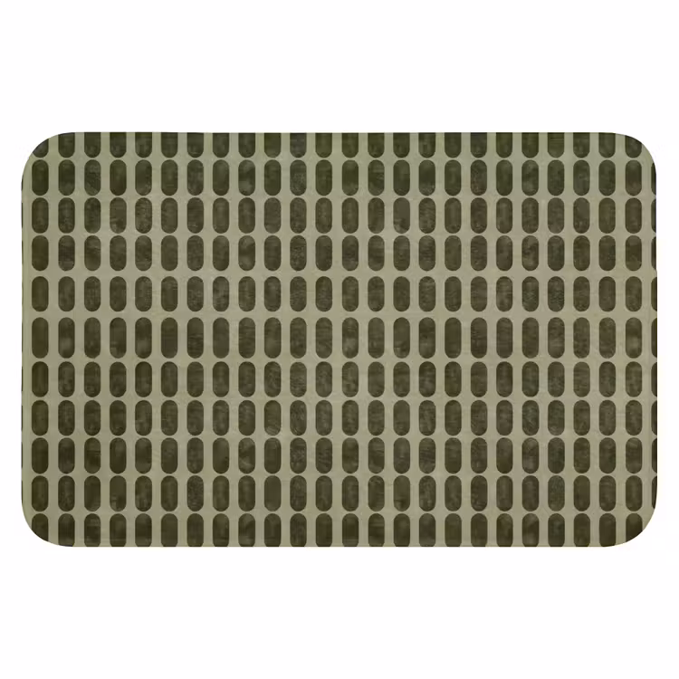 Ritmisch - Effect - Groen Badmat klein 997 -3d