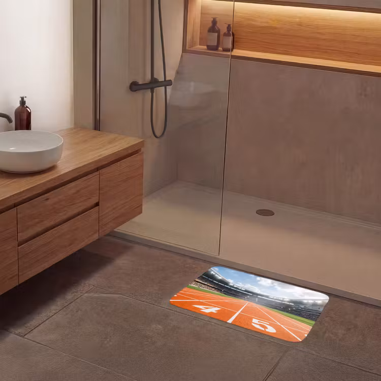 Sintelbaan - Stadion - Sport -Oranje Badmat klein -sfeer2
