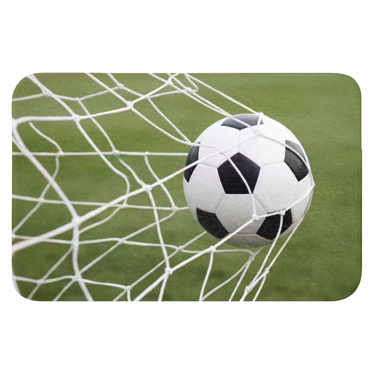 Voetbal - Goal - Net - Sport Badmat klein -3d