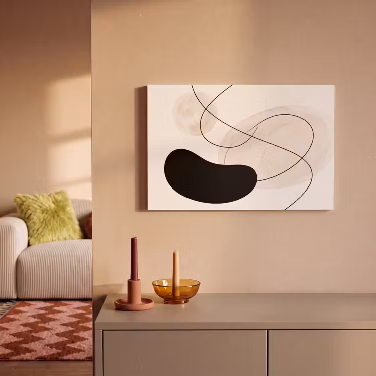 Canvas Print - Abstract - Forms - Art - Abstract - Vormen - Kunst canvas 2cm klein