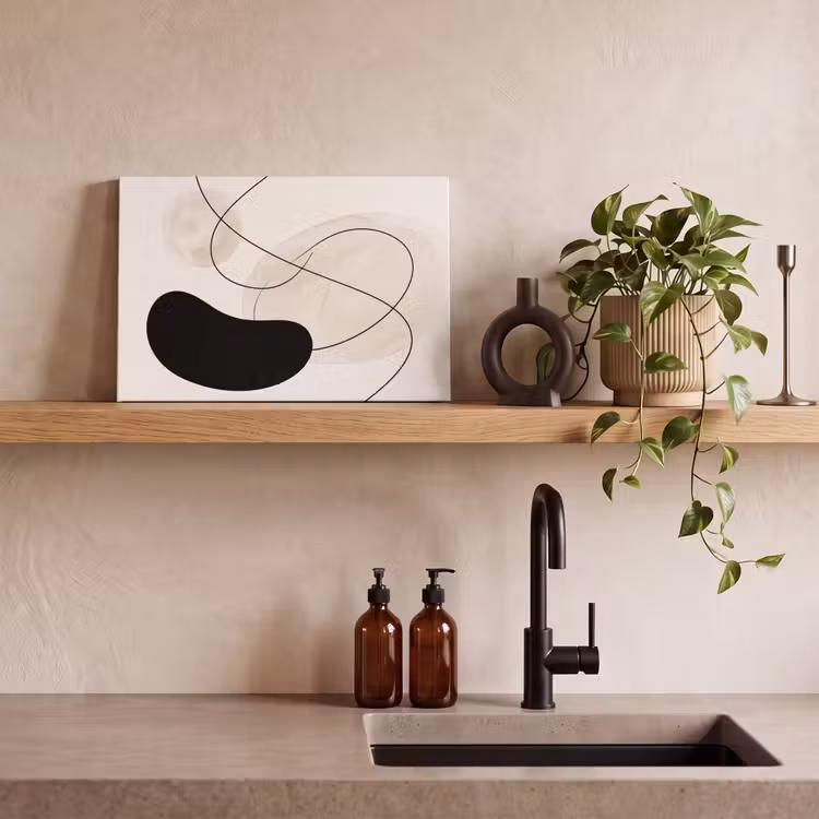 Canvas Print - Abstract - Forms - Art - Abstract - Vormen - Kunst canvas 2cm klein