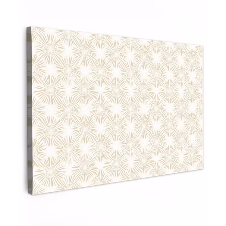 Abstract - Motief - Beige canvas 2cm klein 34 -z3d