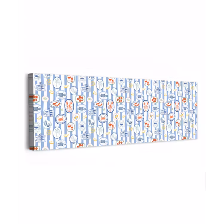 Zee - Sfeer - Kreeft - Oester canvas 2cm klein 828 -z3d