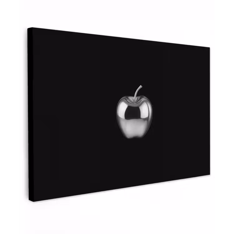 Appel - Metallic - Symmetrisch canvas 2cm klein -z3d