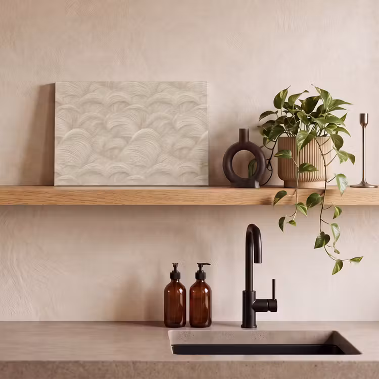 Bogen - Patroon - Beige canvas 2cm klein 34 -sfeer3