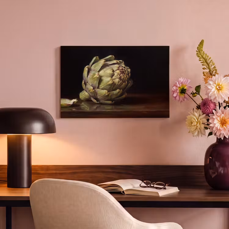 Canvas Print - Artichoke - Food - Classic - Artichok - Eten - Klassiek canvas 2cm klein