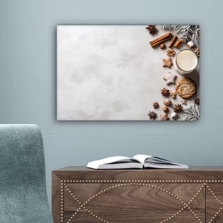 Bakken - Kaneel - Licht - Winter canvas 2cm klein -sfeer4