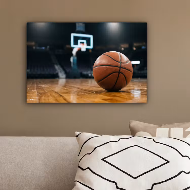 Basketbal - Arena - Sport canvas 2cm klein -sfeer3