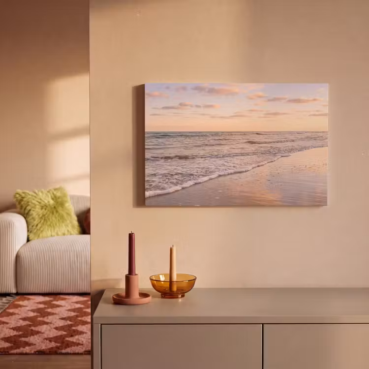 Strand - Branding - Wolken canvas 2cm klein -sfeer1
