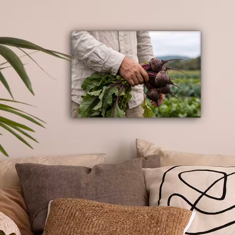 Bieten - Vers - Moestuin canvas 2cm klein -sfeer1