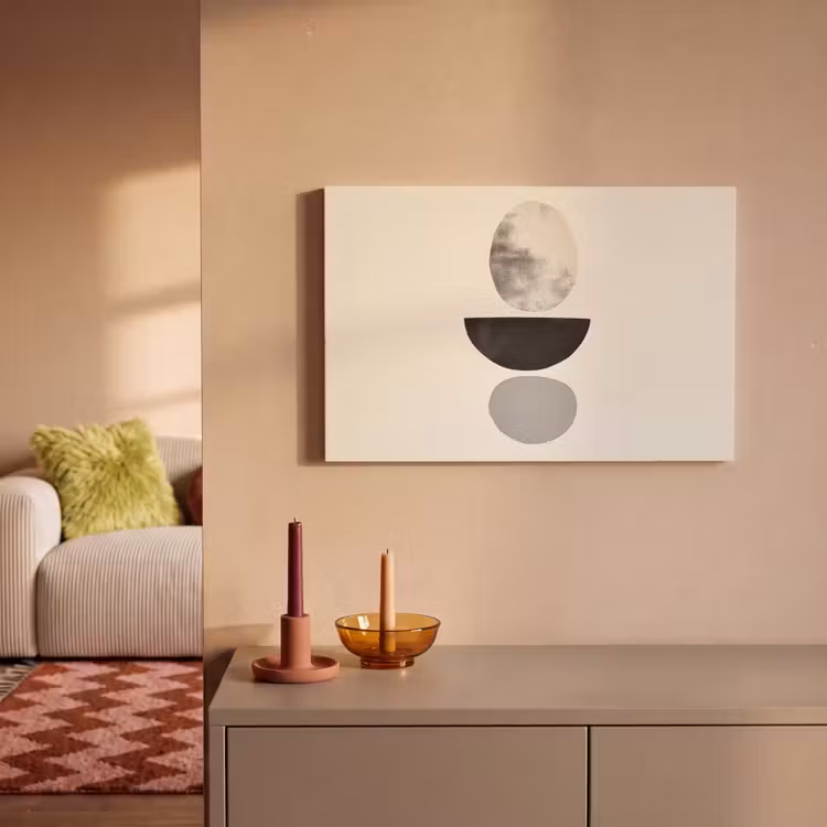 Beige - Japandi - Wabi sabi canvas 2cm klein -sfeer1